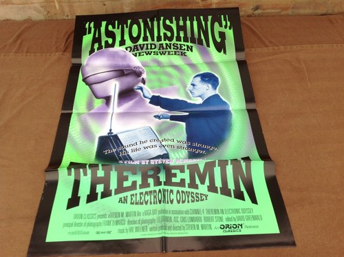 1995 Theremin Original Movie House Full Sheet Poster