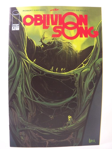 2018 Oblivion Song #4 Secret Frog Variant Image Comics Kirkman VF+/NM - Picture 2 of 7