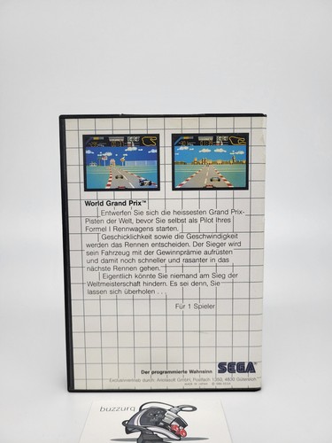 World Grand Prix - SEGA Master system - CIB PAL - Picture 4 of 15