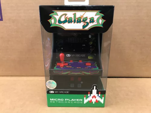 My Arcade Micro Player Retro Arcade: Galaga / Brand NEW / Sealed free shipping