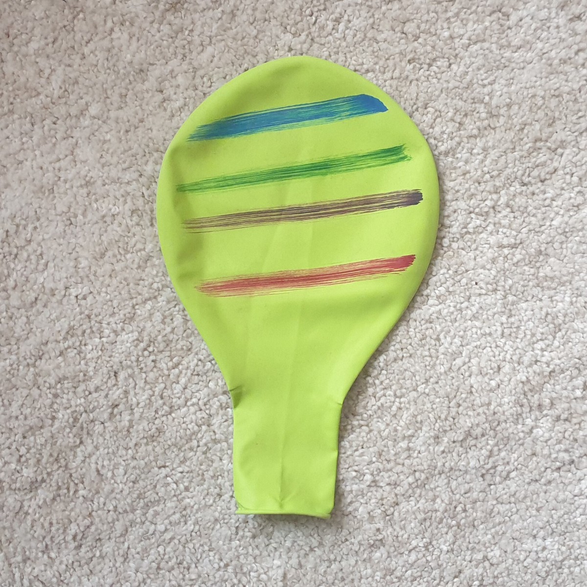 1x 24 inch Sa **NEW STRIPED** Balloon *Mix Colors* Big