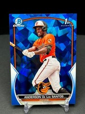 2023 Bowman Chrome Sapphire Anderson De Los Santos 1st Prospect #BCP-207