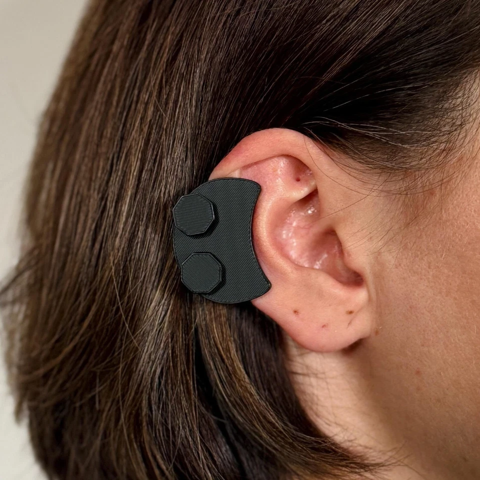 Pendiente de compresión queloide médico post cirugía presión hélice tratamiento cicatriz Foto 3 de 4