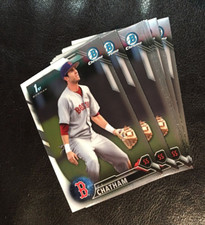2016 Bowman Draft BDC-38 C.J. Chatham 10 count all chrome lot Boston Red Sox