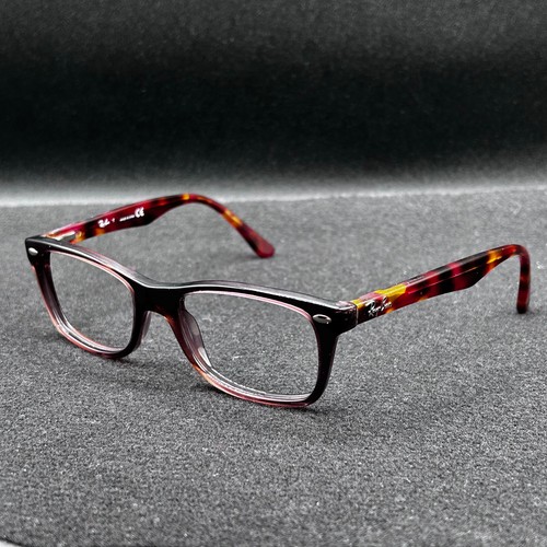 Ray-Ban RB5228 Eyeglasses **FRAME ONLY** Purple, Red/Brown Tortoise - Used