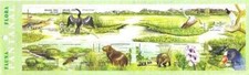 Timbres Animaux (dont Poissons, Oiseaux) Flore Brésil C2733 ** (75626FH)