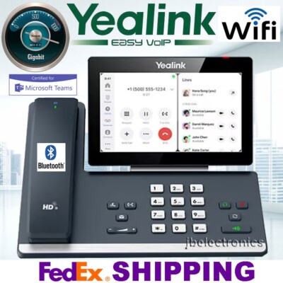 YEALINK MP58-WH-TEAMS-E2 VOIP SIP IP PHONE WITH CORDLESS HANDSET