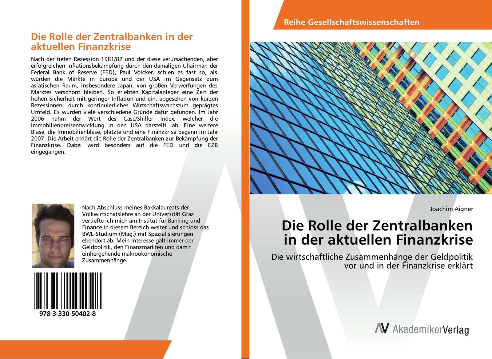 Thumbnail - Die Rolle Der Zentralbanken In Der Aktuellen Finanzkrise | Buch |