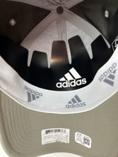 Adidas Men's Release 3 Stretch Fit Cap Silver Pebble Grey/Black/White L/XL