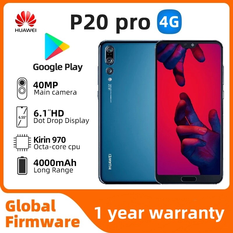 HUAWEI P20 PRO CLT-L29 4G 128GB 256GB LTE Android Global