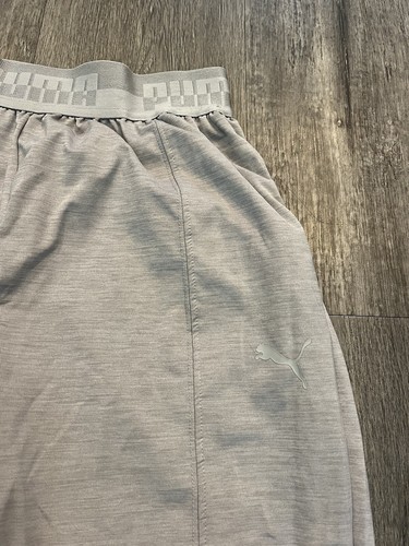 Puma Sweat Track Jogging Womens Light Gray Track Suit Hoody 2pc S - Picture 8 of 11