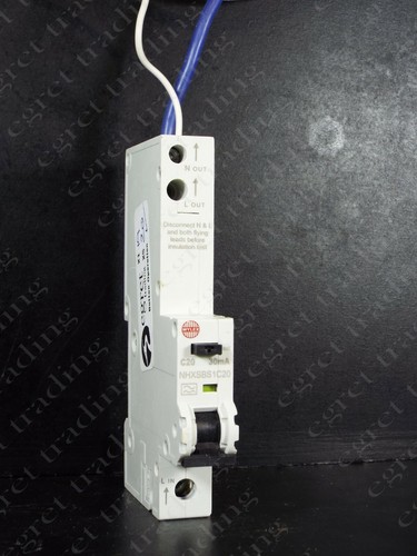 Wylex NHXSBS1 30mA RCBO Range Circuit breaker - type A - TESTED - Picture 12 of 14