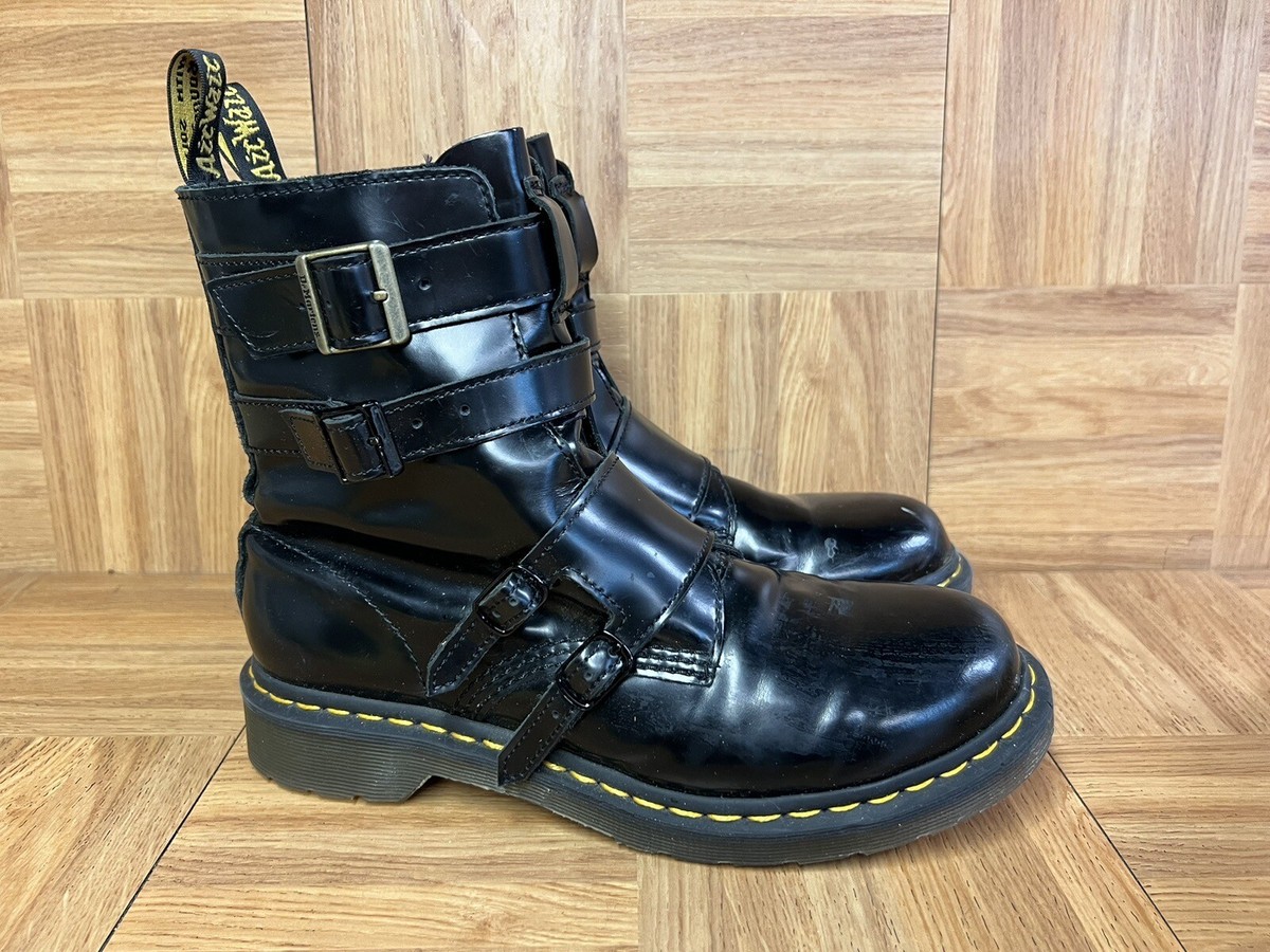 RARE🔥 9 Women's - Dr. Doc Martens Blake II Black Leather RARE🔥 9 Women's - Dr. Doc Martens Blake II Black Leather