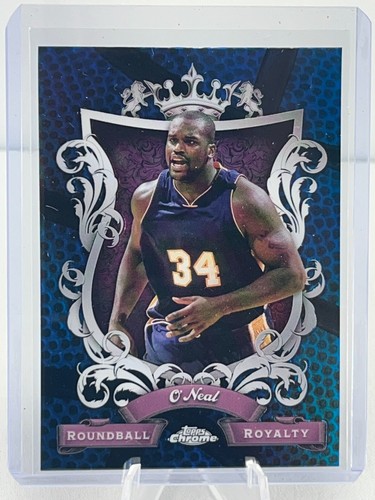 2024 Topps Chrome Shaquille O'Neal Roundball Royalty Blue