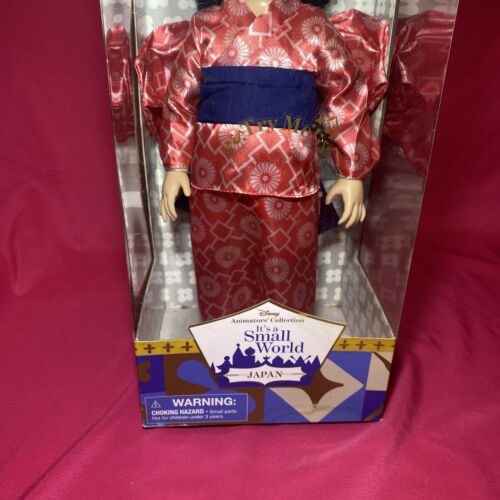 Disney Animators Collection It's A Small World Japan bambola cantante nuova con scatola - Foto 3 di 10