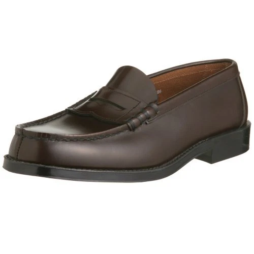 NEW ERA New [Haruta] Traditional 4E Genuine Leather Loafers for Men 9064 Brown 27.5 cm