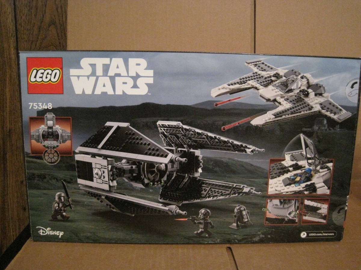 2023 LEGO 75348 STAR WARS MANDALORIAN FANG FIGHTER VS. TIE
