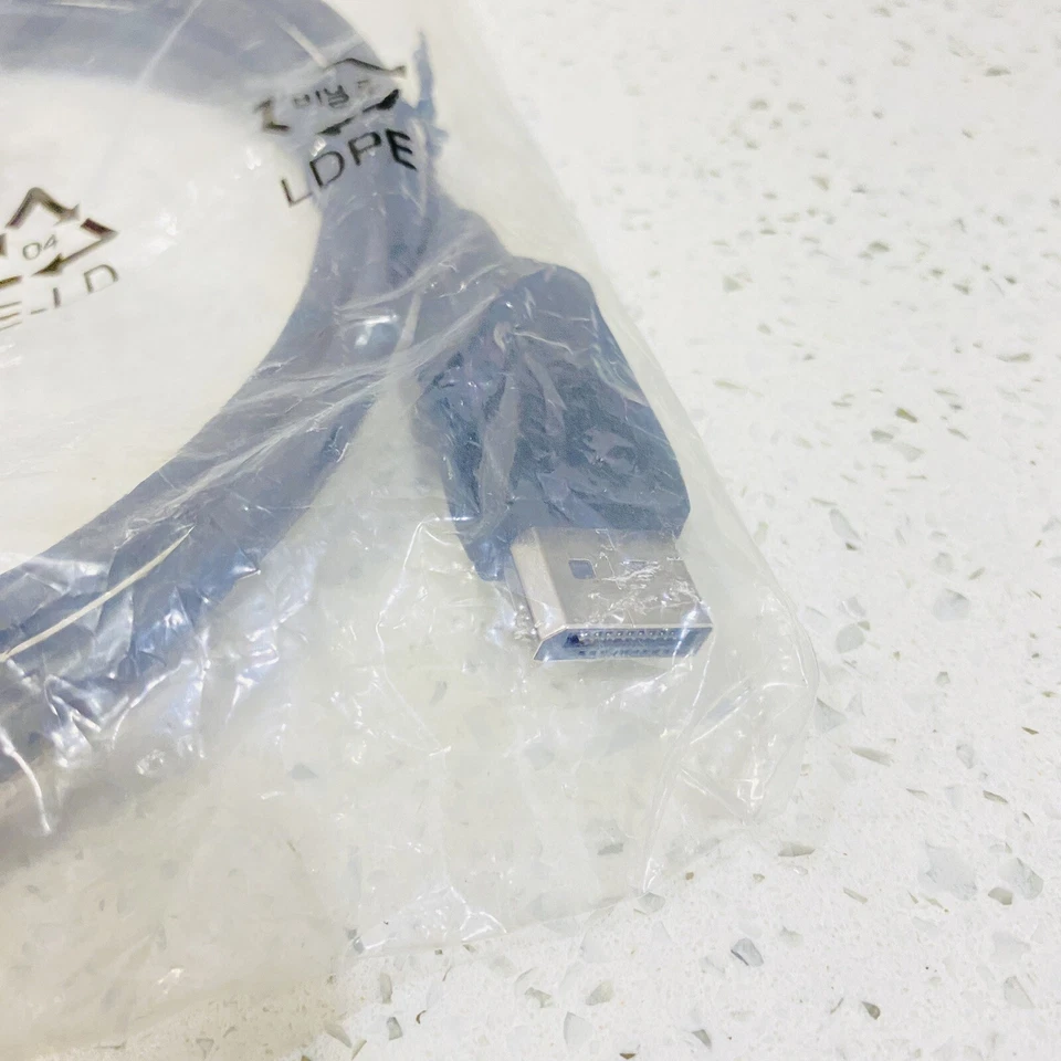 Lot 5X - Display Port to Display Port Cable DP Male to Male Cord 4K UHD QHD FHD - Image 4 of 4