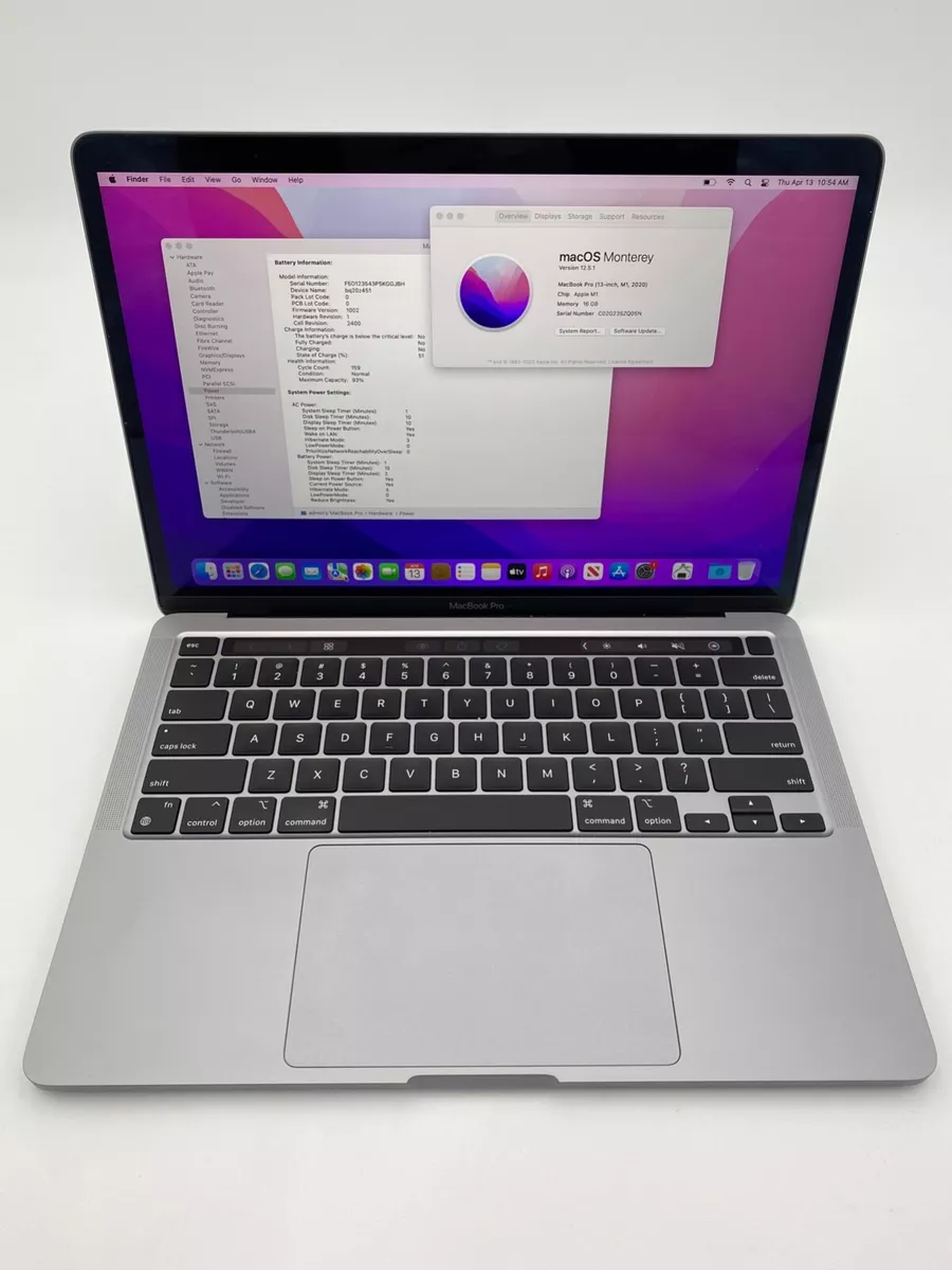 【12192】アップル MacBook Pro 13インチ 2020 512GB