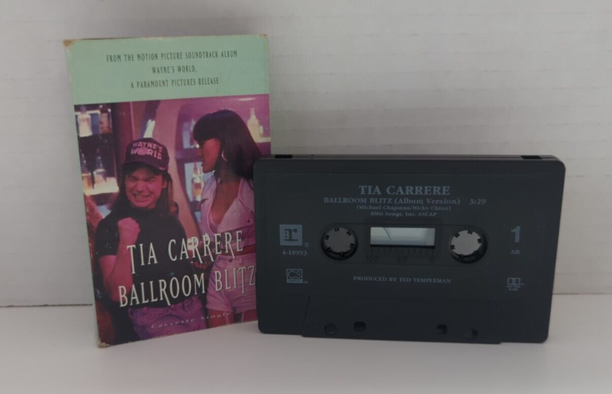 Tia Carrere Ballroom Blitz Wayne's World Cassette Tape Paramount
