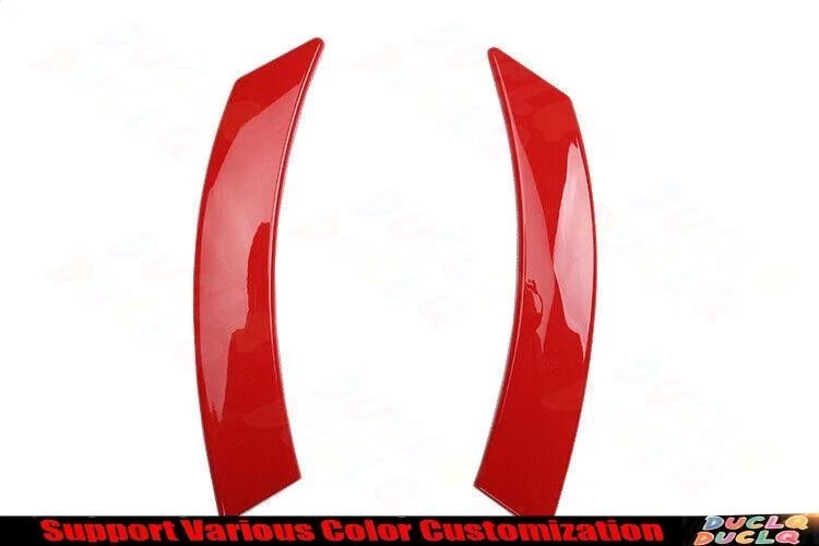 Cubierta de moldura de manija de copiloto para tablero de instrumentos rojo brillante para Volkswagen Beetle 2003-2012 Foto 3 de 4