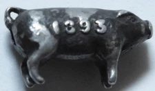 1893 Chicago World's Fair Pig Stanhope view Machinery Hall