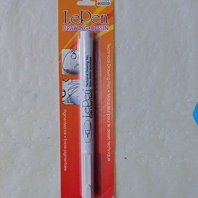 Marvy Uchida Le Pen Drawing 4100-C Technical Pen 0.1mm White