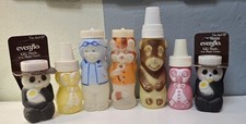 Vintage Evenflo and Gerber Character Baby Bottles
