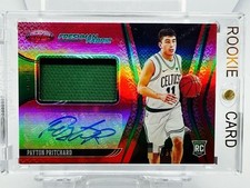 2020 Panini Freshman Fabric Payton Pritchard Celtics RC Patch Auto /99 #FF-PAY
