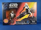1995 STAR WARS POTF Power Force IMPERIAL SPEEDER BIKE w/ BIKER SCOUT Trooper