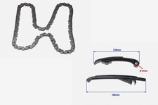 Steuerkette + Gleitschiene Piaggio Fly Zip Liberty Free Vespa LX Aprilia 50-100