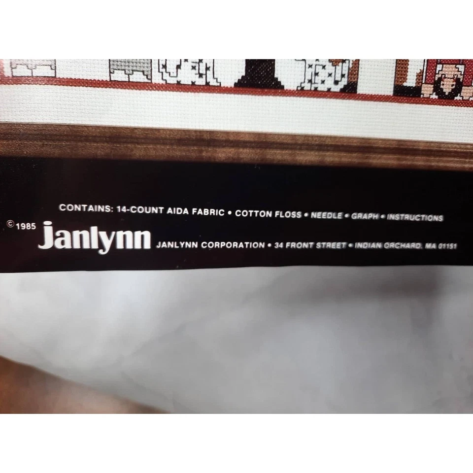 Janlynn Kit Punto de Cruz Contado 50-505 Circus Parade De Colección 1985 Abierto Foto 4 de 4