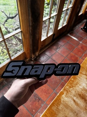 Snap-On Stil 3D gedruckt Garage Schild | Werkzeug Werkstatt Dekor.