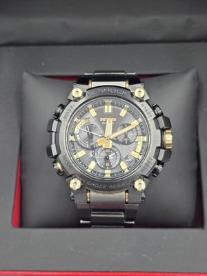 Casio G-Shock MTG-B3000BD-1A2  Black Gold Limited - Steel & Resin Bands - Solar