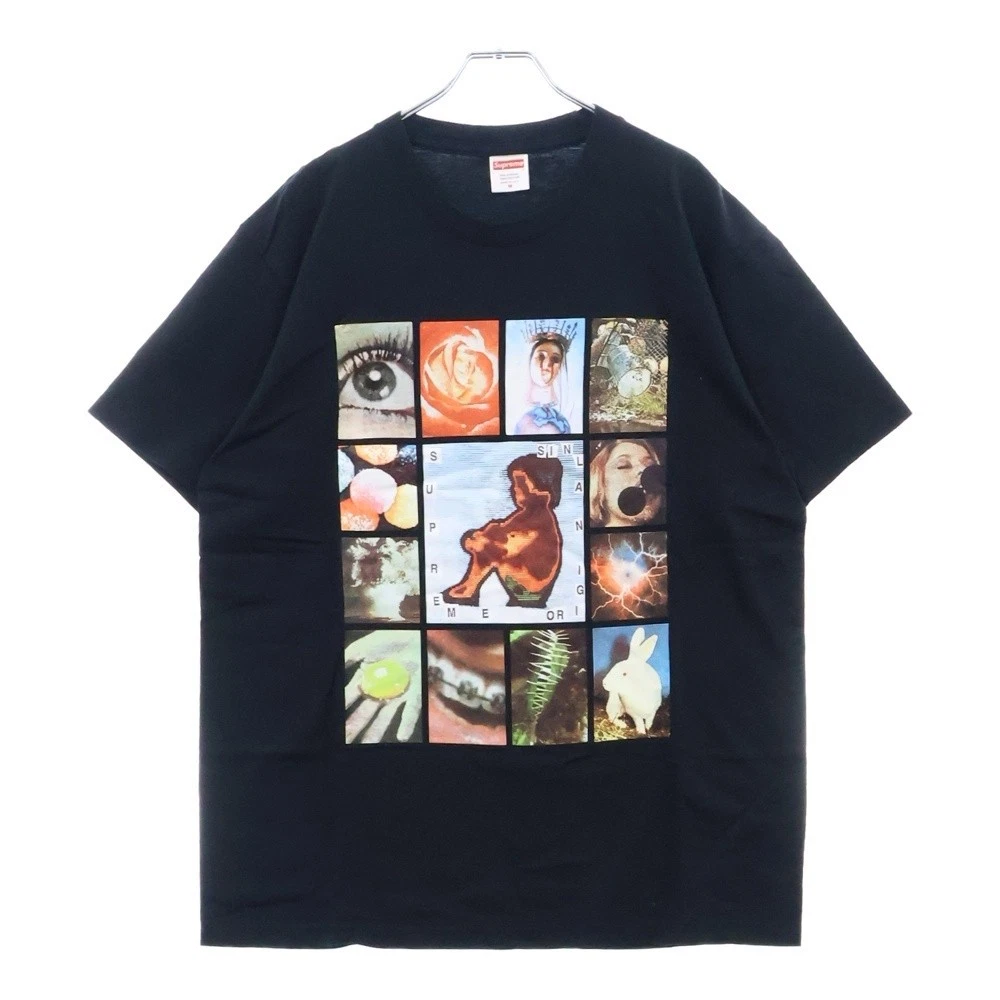 SUPREME 19SS Original Sin Tee Photo Print T shirt manches courtes noir