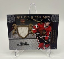 2011-12 Panini Crown Royale All the King's Men Memorabilia Patrick Kane #48 2d8