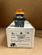 RCP2-BVL75-110 INDICATING LIGHT, 22MM NONMETAL CAP YELLOW (PER PIECE)