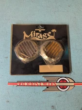 Custom Chrome Mirage 27-226 Turn Signal Covers With Amber Lens