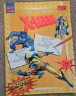 How To Draw X-MEN 1997 Walter Foster Marvel Comics Vintage 4 Grid Sheets