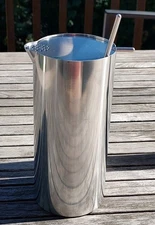 Stelton Arne Jacobson Cylinda Line Stainless Cocktail Mixer Shaker Denmark MCM