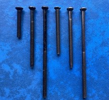 Electrical Socket Extension Screws for Switch Plates Black Matt or Nickle Finish
