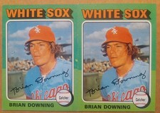 1975 TOPPS #422 CHICAGO WHITE SOX BRIAN DOWNING [2] NM/MT 06891