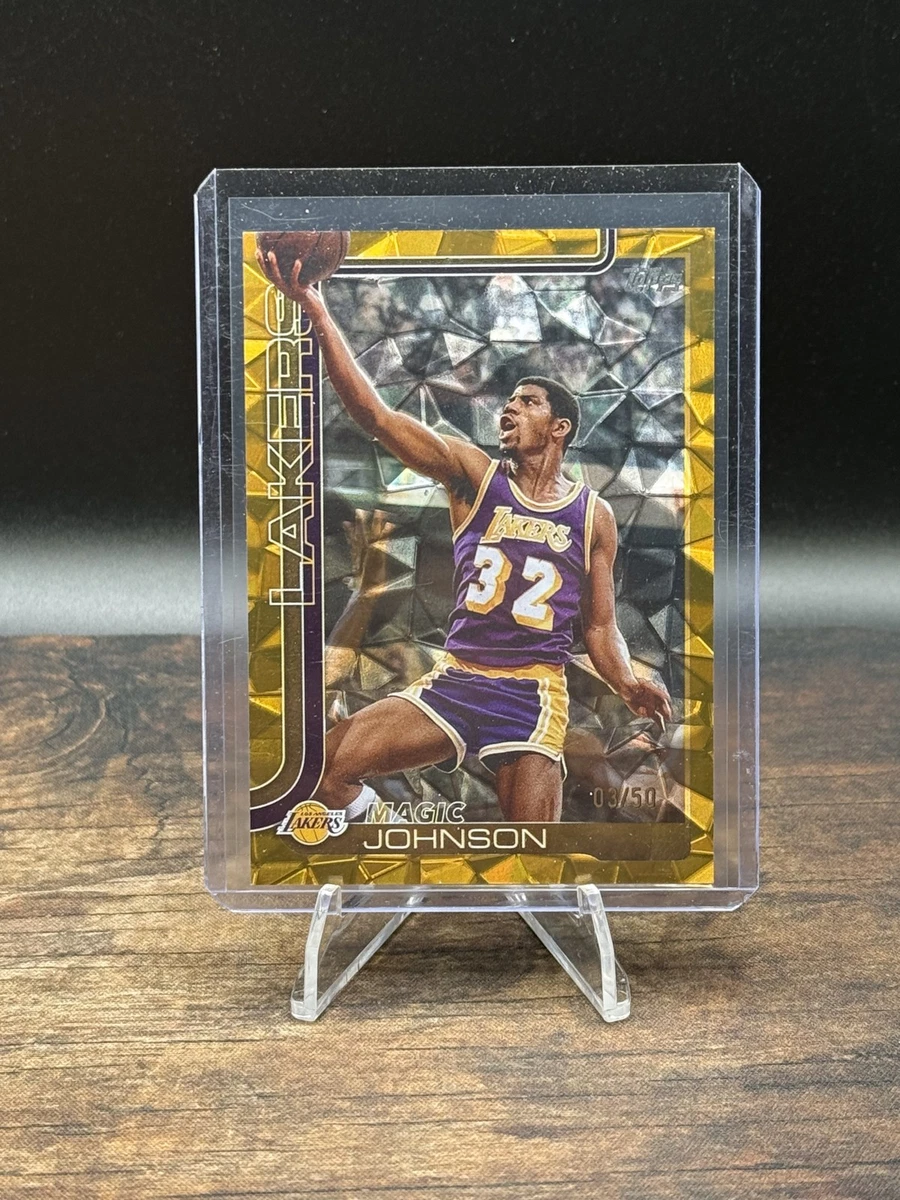 Topps Magic Johnson Basketball Sports Trading Cards & Accessories