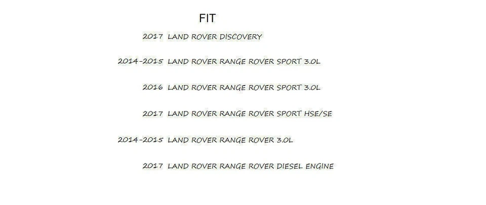 Pastillas de freno delanteras traseras de cerámica genuinas para Land Rover Range Rover 2014-2015 2017 Foto 2 de 2