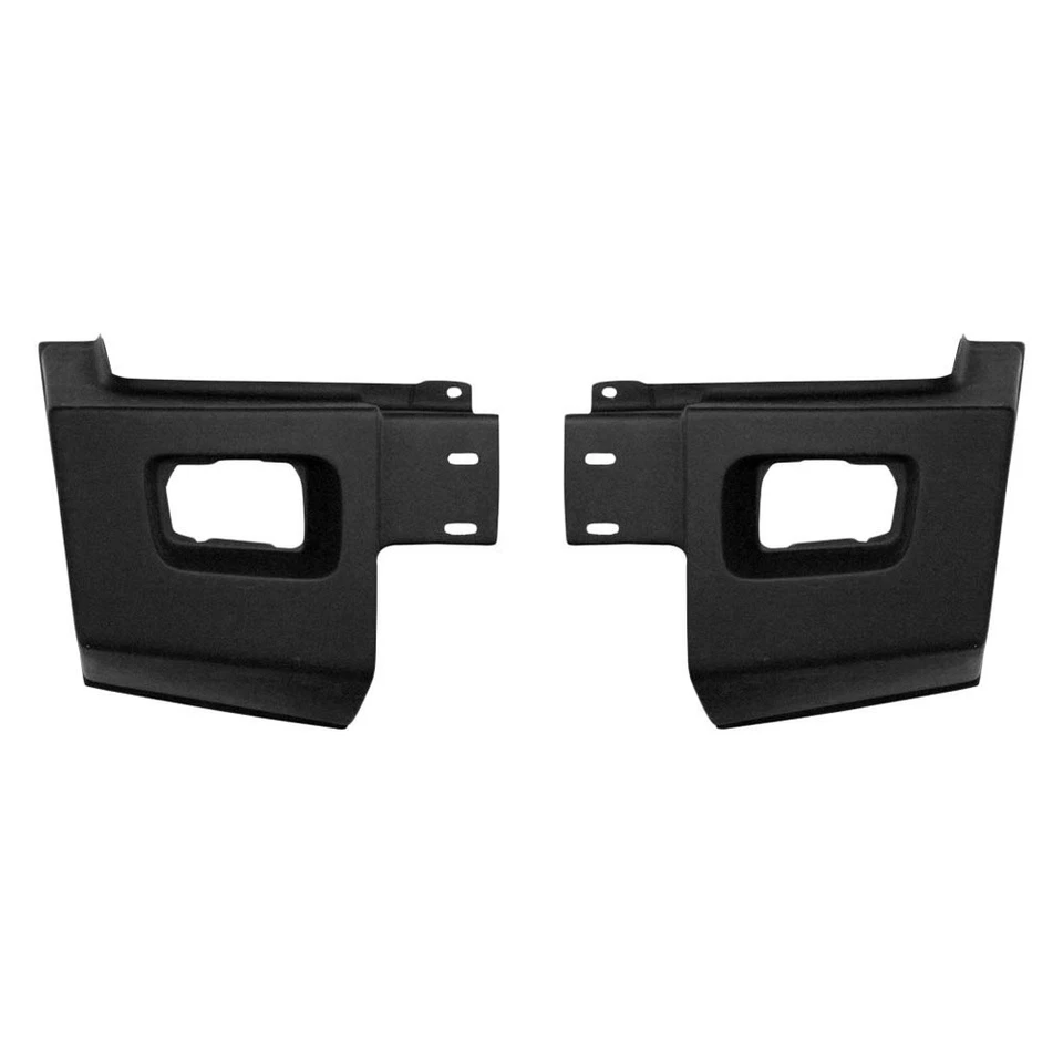 For Hummer H2 03-09 BR-N Style Fiberglass Rear Add On Bumper Extension Unpainted Foto 3 de 4