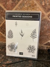 Stampin Up PAINTED SEASONS Stamps Dies ... A Set for ALL Seasons