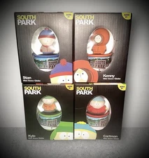 NEW LIMItED EDITION  South Park Mini Snow Globe Set 4 Cartman, Stan, Kyle, Kenny