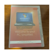 Microsoft Windows 7 Professional 64 bit OEM DVD English PC