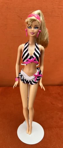 Mattel Barbie Then And Now 1959-2009 50th Anniversary Barbie Doll Unboxed Dress