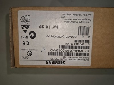 Micromaster4 AOP 6SE6400-0MD00-0AA0 SIEMENS 6SE64000MD000AA0 Door mounting Kit
